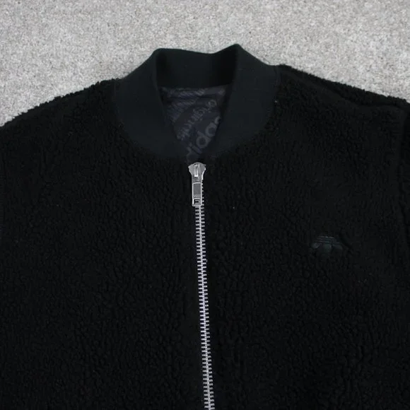 Adidas x Alexander Wang Jacket Men's M Black L/S Reversible "Packaging Paper" - Picture 13 of 13
